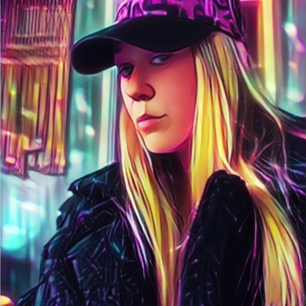 Stylish Black Jacket with Pink Cap